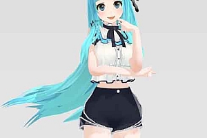 MMD模型下载 NoNameMiku模型下载