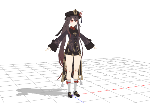 原神系列原神胡桃模型下载