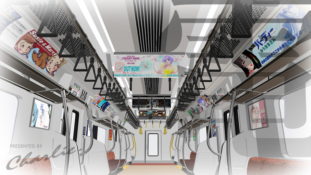 mmd ステージ 電車 | mmd ステージ 踏切 – EXYB